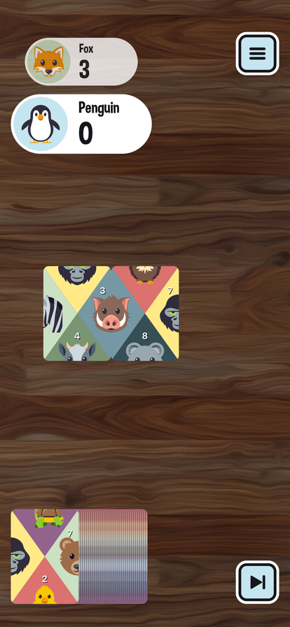 Matchimals iPhone screenshot: early game